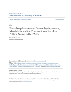 Prescribing the American Dream