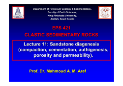 sandstone diagenesis