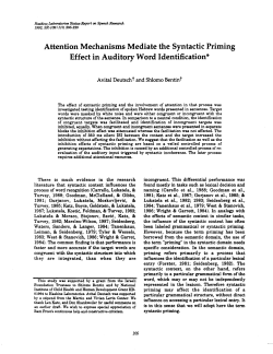 Attention Mechanisms Mediate the Syntactic Priming Effect in