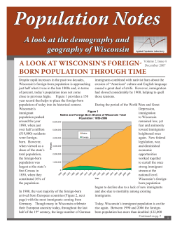 Population Notes - Applied Population Lab