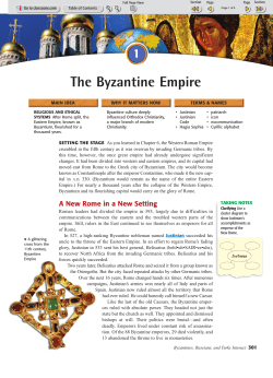 The Byzantine Empire