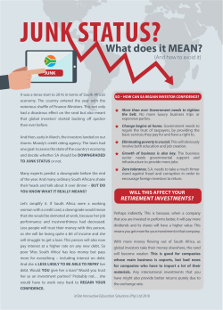 What does it MEAN? - UCT Retirement Fund