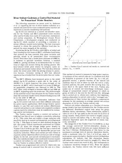 Silver-Indium-Cadmium, a Control Rod Material for Pressurized