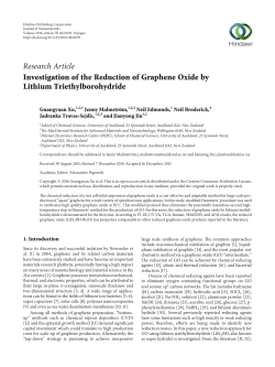 Investigation of the Reduction of Graphene Oxide by Lithium