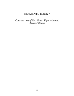 Euclid`s Elements of Geometry