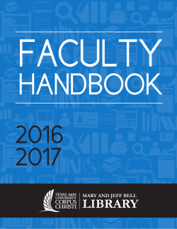 reserve materials - Mary and Jeff Bell Library