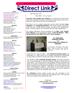 May 2007 - New York Health Care Alliance