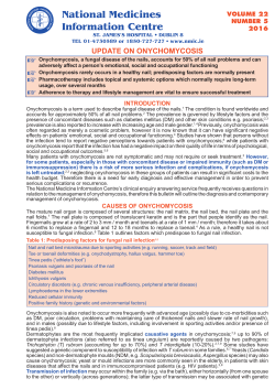 update on onychomycosis