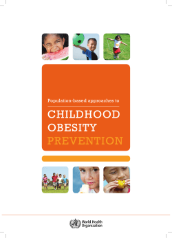 childhood obesity prevention