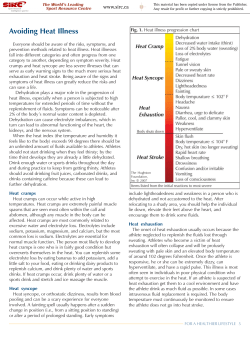 Heat illness