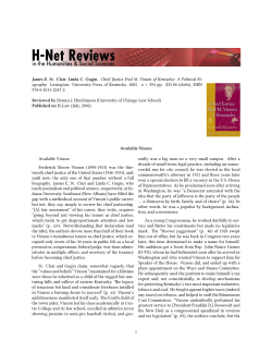 Available Vinson - H-Net