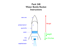 Pack 248 Water Rocket Instructions