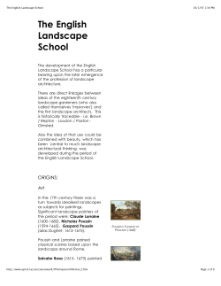 The English Landscape School