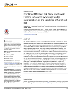 Combined Effects of Soil Biotic and Abiotic Factors, Influenced by