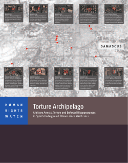 Torture Archipelago - Human Rights Watch