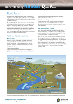 Floods Fact Sheet