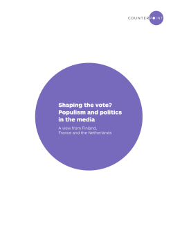 Shaping the vote? Populism and politics in the