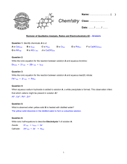 Chem!stry - Chemist.sg
