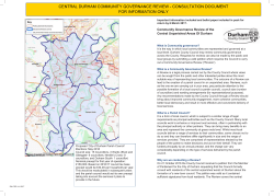 central durham community governance review