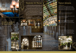 Resplendent Art Nouveau Step into a different world Practical