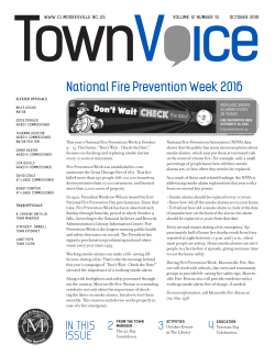 National Fire Prevention Week 2016