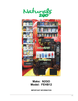 Make: N2GO Model: FEHB12 - The Discount Vending Store