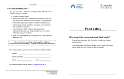 Food Safety