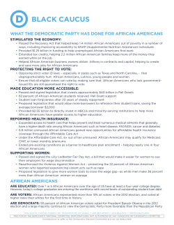 black caucus - Georgia Democratic Party