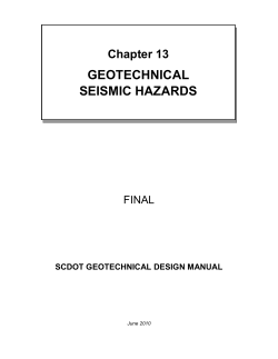 Chapter 11 - South Carolina Department of Transportation