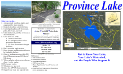 Province Lake - Province Shores Campground