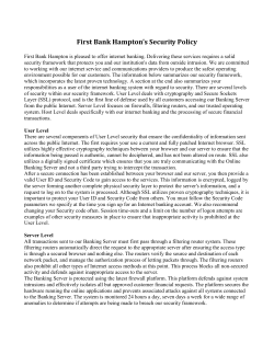 First National Bank of Hampton is pleased to offer internet banking