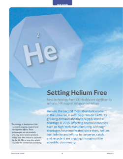 Setting Helium Free