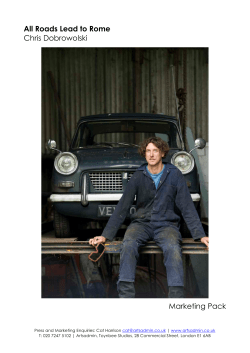 All Roads Lead to Rome Chris Dobrowolski