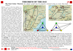Four Colour Theorem - Theorem of the Day