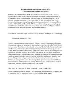 Nonfiction Books and Resources that Offer Factual