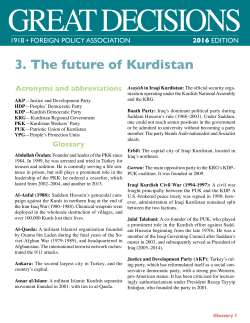 Glossary - Foreign Policy Association