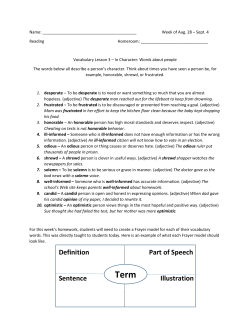 Definition Part of Speech Sentence Illustration
