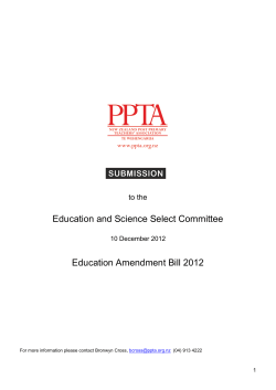 Education Amendment Bill