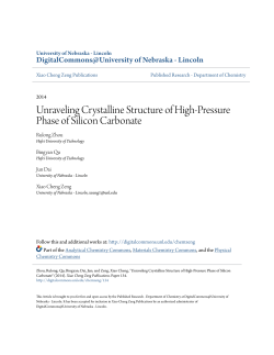 Unraveling Crystalline Structure of High