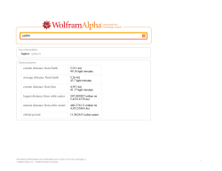 jupiter-Wolfram Alpha