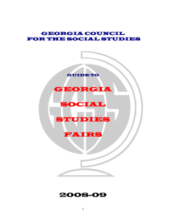 Local Fairs - Georgia Council for the Social Studies