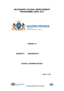 ssip 2014 geography extra learner questions sessions 1