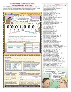 a Free Sample Lab