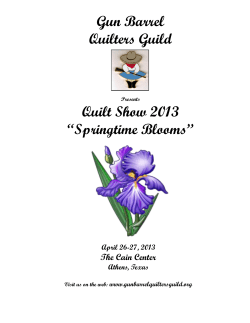 Gun Barrel Quilters Guild Mabank, Texas
