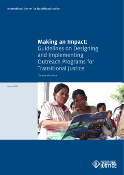 Making an Impact: Guidelines on Designing and Implementing