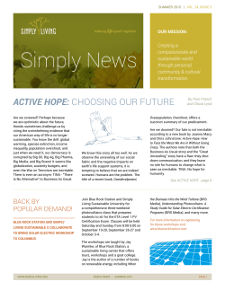 Summer 2015 - Simply Living