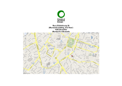 Rue d`Edimbourg 26 (Mundo-B building, 2nd floor) 1050 Bruxelles