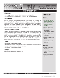 Sky Observers