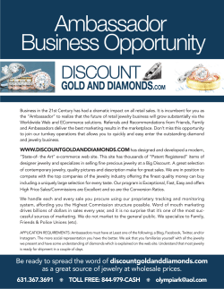 Be ready to spread the word of discountgoldanddiamonds.com as a