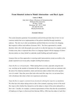 From Situated Action to Model Abstraction—and Back Again